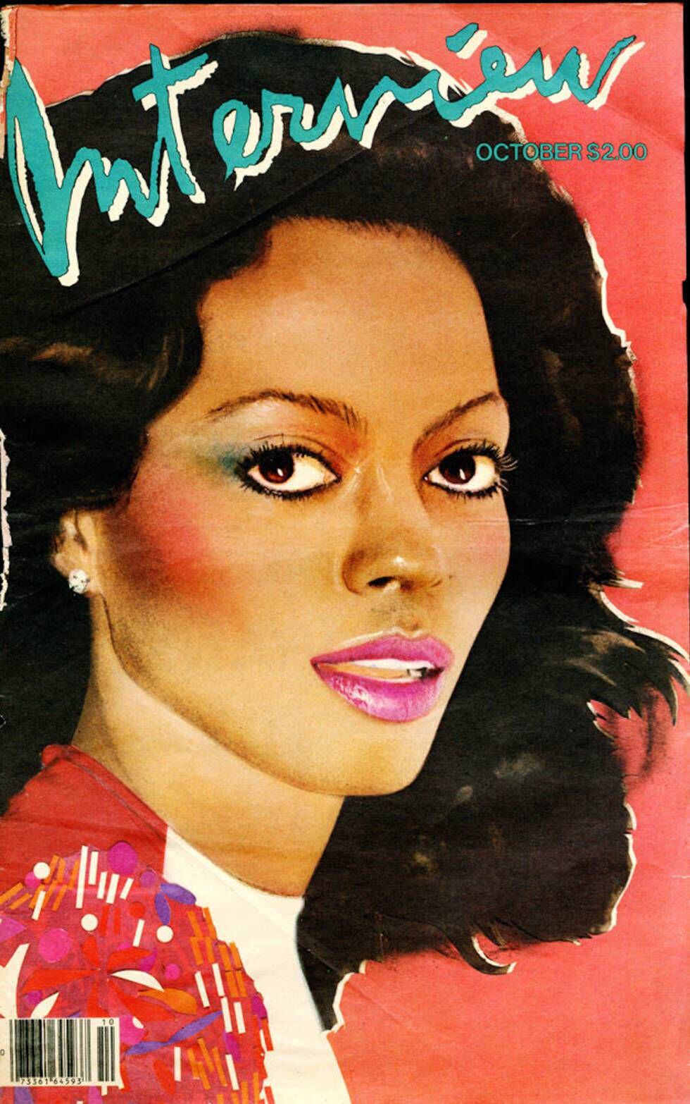Diana Ross, capa da entrevista de outubro de 1981