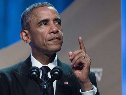 Barack Obama no sábado, em Washington.