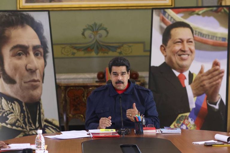 O presidente da Venezuela, Nicolás Maduro, no último dia 9 de janeiro.