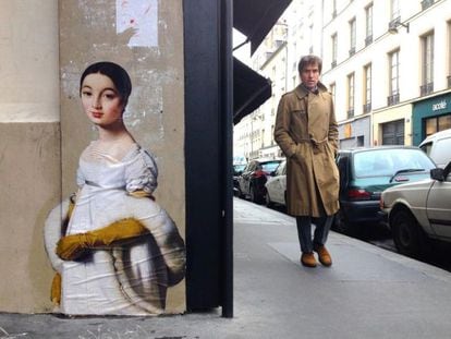 Um quadro pouco conhecido do Louvre copiado nas ruas de Paris.