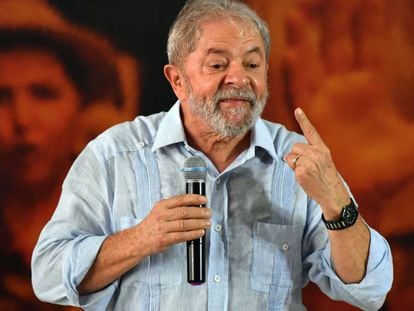 Ex-presidente Lula, nesta quinta.