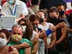 Vacunación coronavirus en México de adultos mayores de 50 años