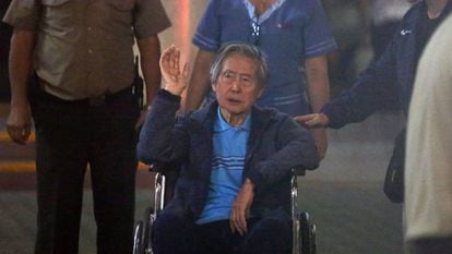 Alberto Fujimori em janeiro