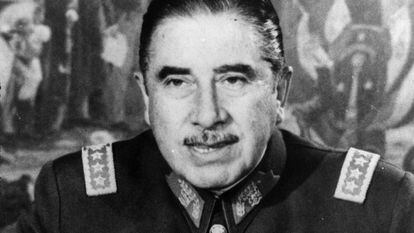 O ditador chileno Augusto Pinochet.