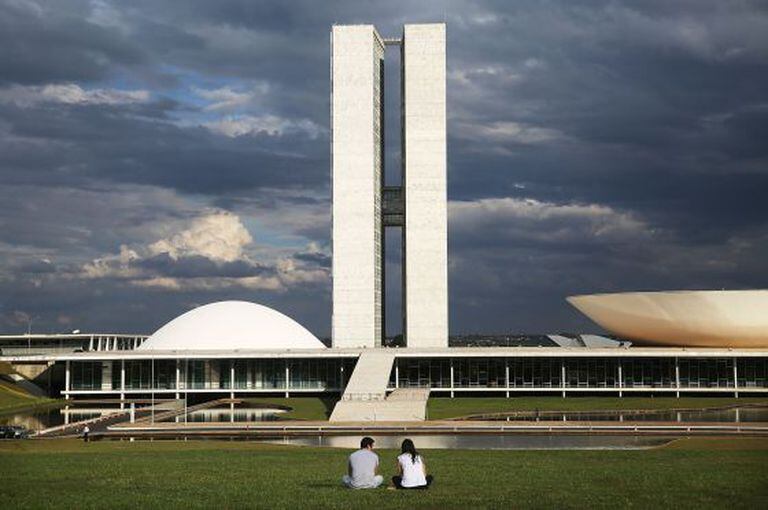 O Congresso Nacional, nesta segunda-feira.