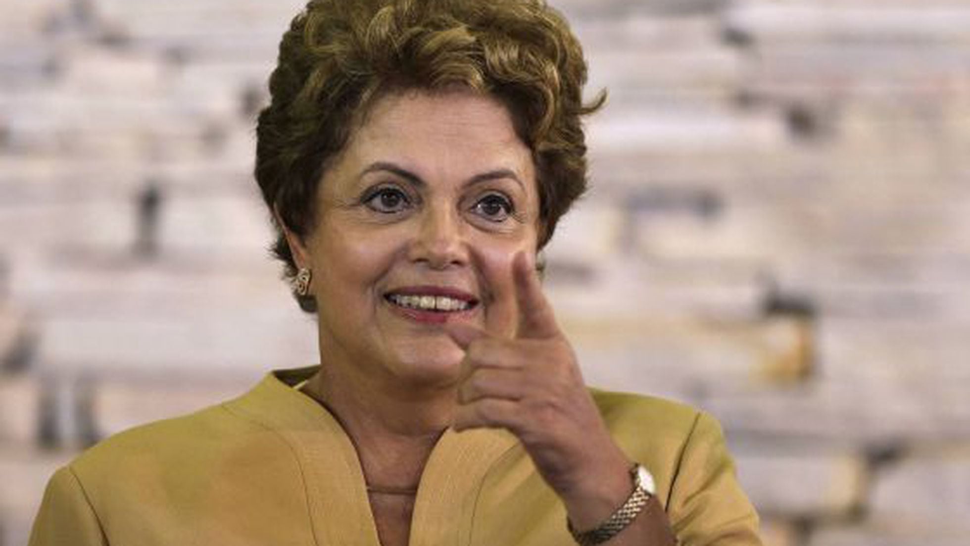 Presidenta Dilma Rousseff durante encontro privado com o