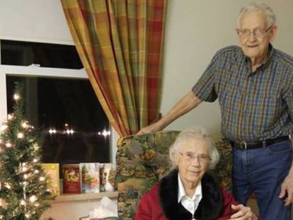 Herbert e Audrey Goodine, de 91 e 89 anos.