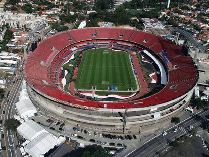 O São Paulo deixou o estádio e complexo social do Morumbi, ao lado do Hospital Albert Einstein, à disposição das autoridades.