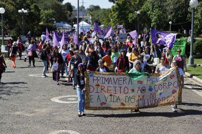 4ª Marcha Internacional Mundial das Mulheres em Santana do Livramento, em setembro.