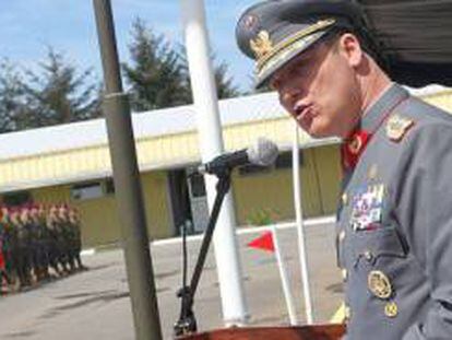 Coronel Germán Villarroel, ex-diretor da Escola Militar do Chile.