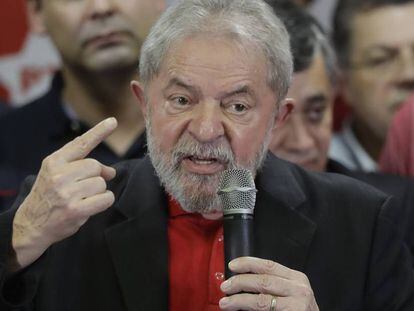 Lula ao falar sobre condenação