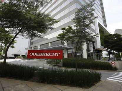 A sede da construtora Odebrecht em São Paulo