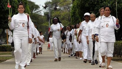As Damas de Branco em Havana.