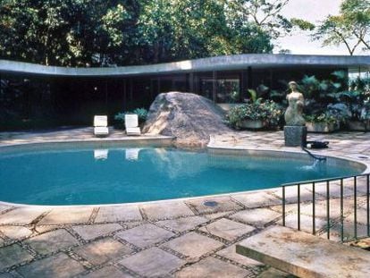 Hadid teve a oportunidade de visitar Niemeyer em sua casa no Rio.