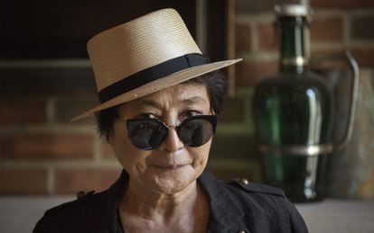 Yoko Ono, em julho do ano passado.