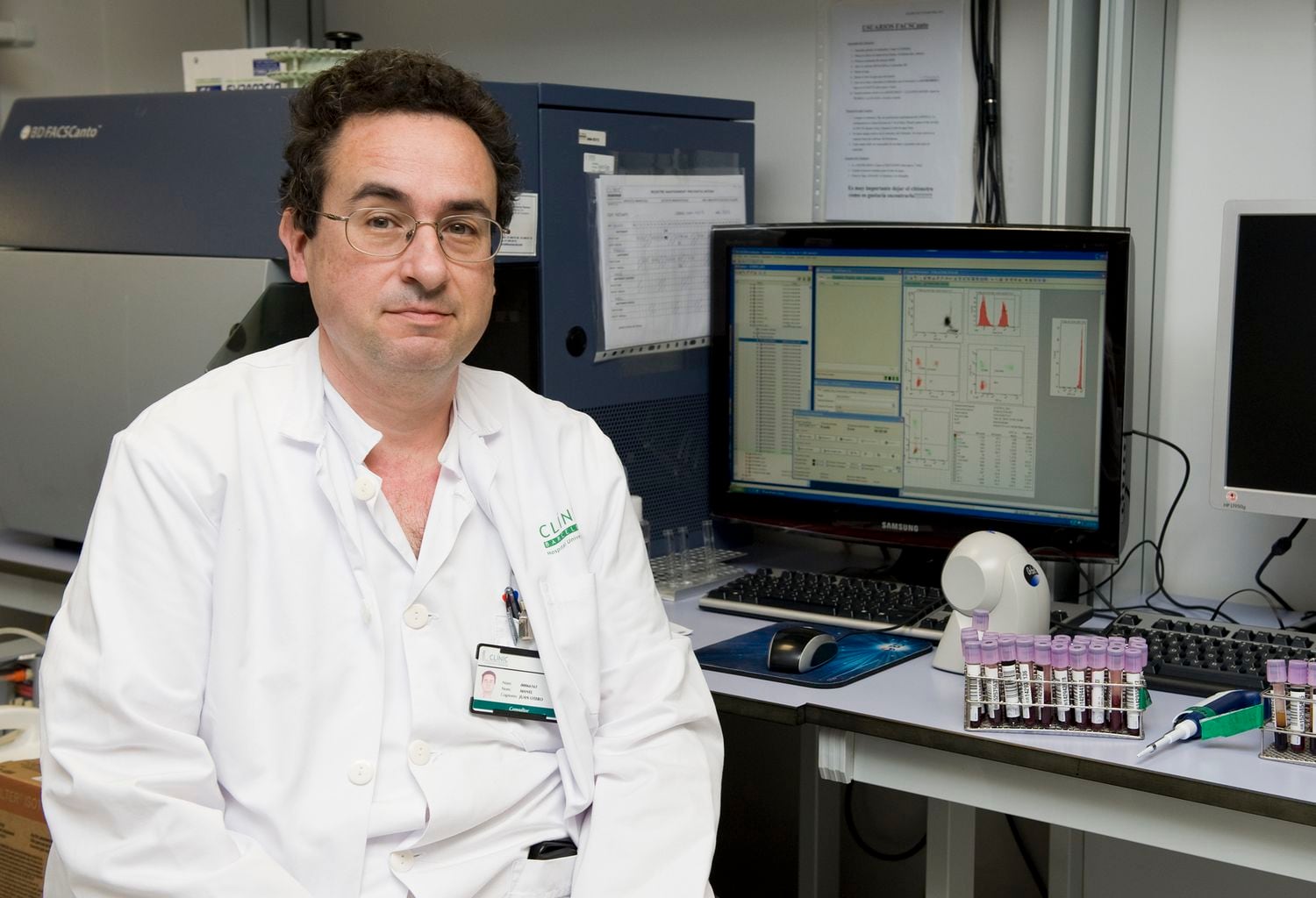 Manel Juan, chefe do serviço de Imunologia do Hospital Clínic de Barcelona.