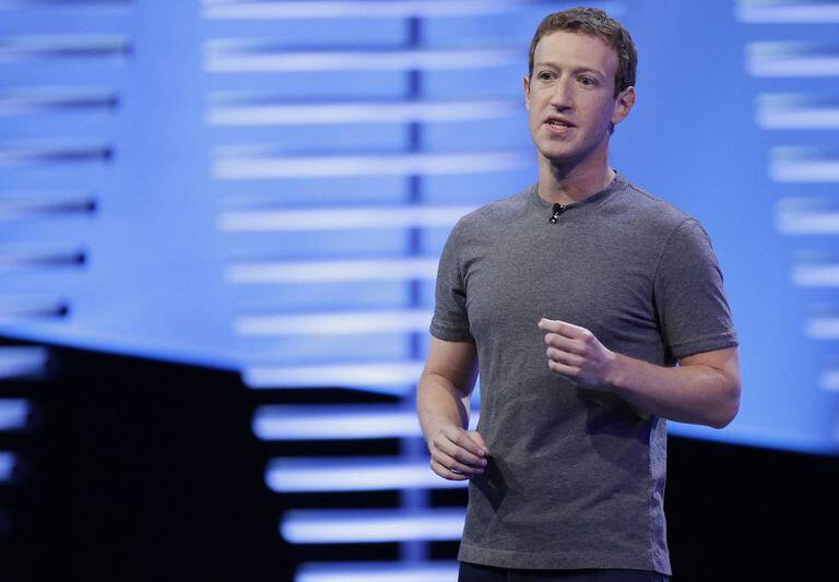 Mark Zuckerberg durante a conferência F8 em San José.