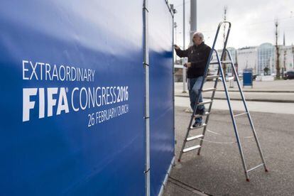 Congresso da FIFA acontece em Zurique.