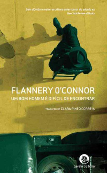 Capa do livro “Um bom homem é difícil de encontrar”, de Flannery O´Connor.