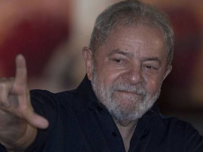 Lula na abertura do congresso de agricultores nesta segunda-feira.