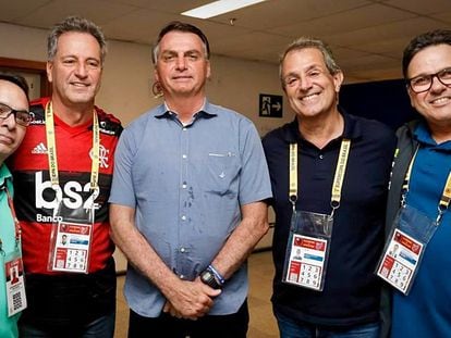 Bolsonaro Flamengo Landim