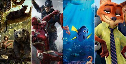 Alguns dos sucessos de Disney neste ano
