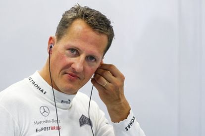Michael Schumacher, em uma imagem de 2012.