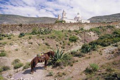 Igreja da Virgem de Guadalupe, em Real de Catorce (México).