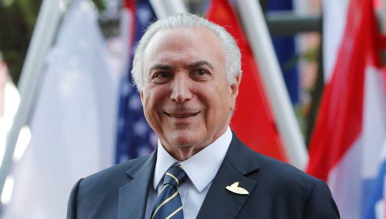Temer durante encontro do G20, na Alemanha.