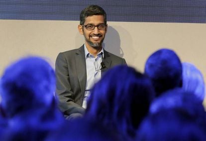 Sundar Pichai, CEO do Google, nesta semana em Davos.