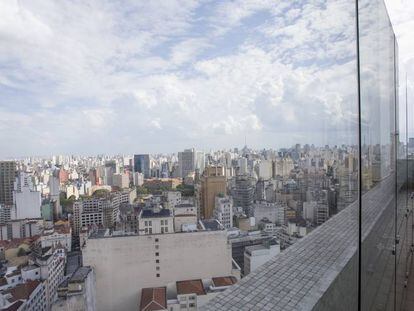 Vista do topo do edif&iacute;cio Altino Arantes, em S&atilde;o Paulo