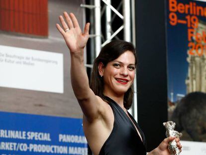 A atriz Daniela Vega na Berlinale do ano passado.