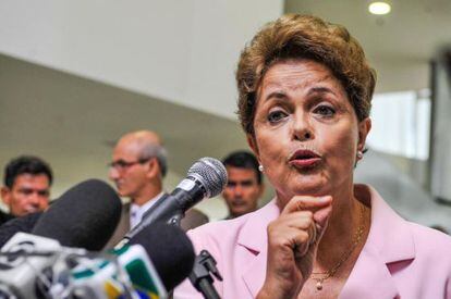 Dilma Rousseff  no lan&ccedil;amento do Plano Nacional de Defesa Agropecu&aacute;ria. 