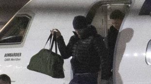A chegada do príncipe Harry em Vancouver.