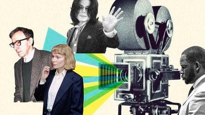 Woody Allen e Mia Farrow, Michael Jackson e R. Kelly, personalidades controvertidas para o público e que foram temas de documentários.