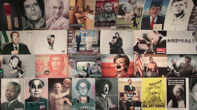 Detalhe da série de imagens 'Dirigentes', de Daniel G. Andújar.