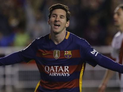 Messi foi o grande nome do jogo.