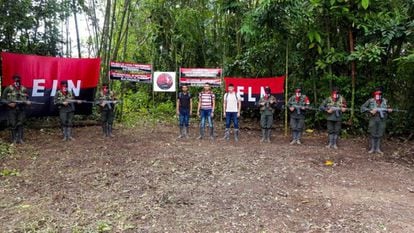 Libertação de três militares sequestrados pelo ELN em Arauca, em setembro