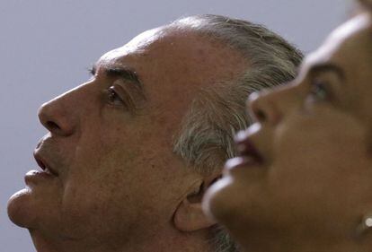 Michel Temer e Dilma Rousseff em evento em dezembro