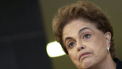 Dilma durante entrevista nesta sexta, em Bras&iacute;lia.