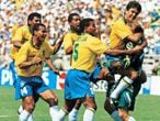 Mauro Silva comemora o tetra com a seleção em 1994.