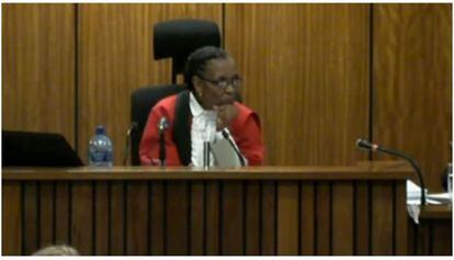 Thokozile Masipa, durante o julgamento de Pistorius.