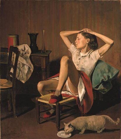 'Teresa sonhando' (1938), de Balthus.