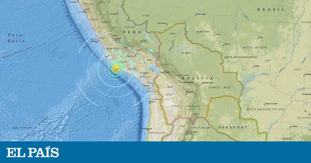 Forte Terremoto De Magnitude 7,3 Sacode O Sul Do Peru | Internacional ...