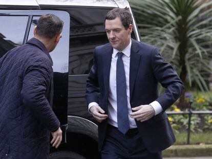O chanceler britânico, George Osborne, no último sábado em Londres.