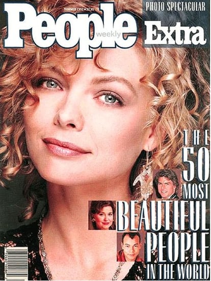 Michelle Pfeiffer foi eleita a primeira “pessoa mais bonita do mundo” em outra lista anual da revista People.