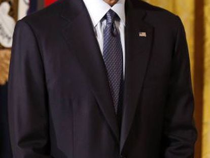 Obama durante um ato pela Guerra do Vietnã, no dia 15.
