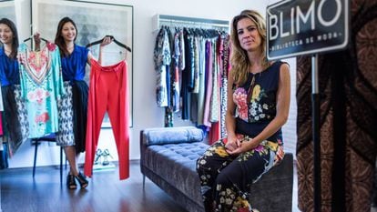 Mariane Salerno criou a Blimo, uma biblioteca de roupas femininas.