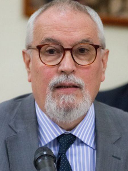 Ramón Guillermo Aveledo, durante o diálogo com o Governo.