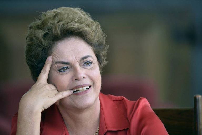 Dilma Rousseff em entrevista no dia 18.